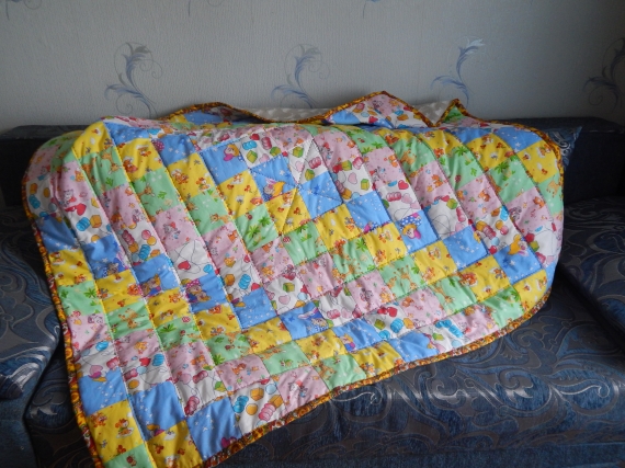 Одеяло детское "Диагональка"