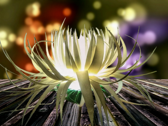 Светильник пушистик