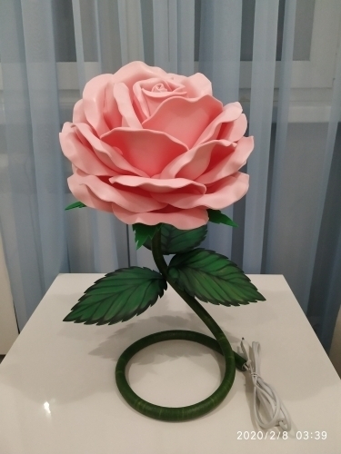 Роза ночник из изолона