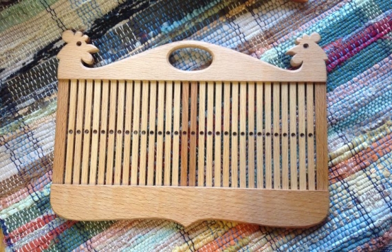 инструмент для ткачества "Бердо с кониками"