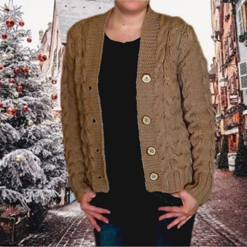 Кардиган ручной работы