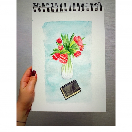 Открытка ручной работы