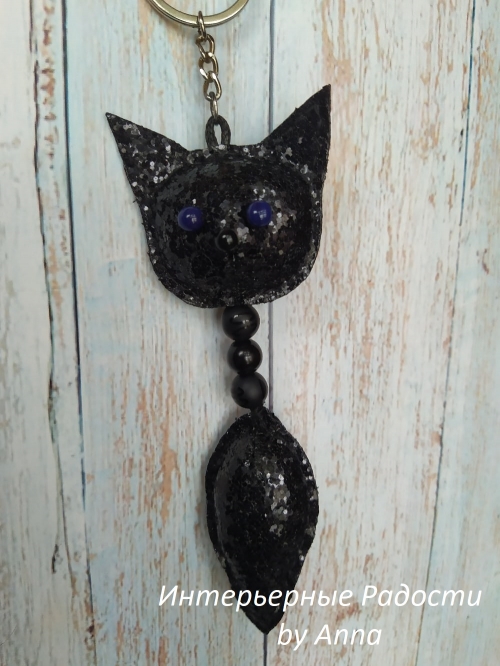 Брелок из экокожи