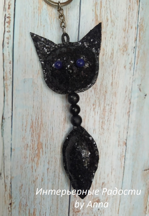 Брелок из экокожи