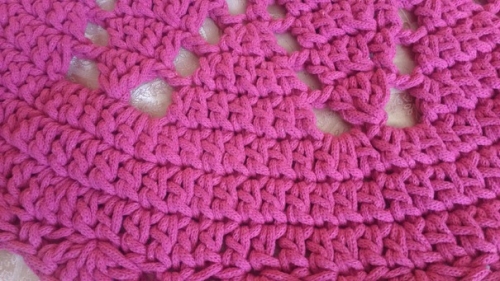 Круглый коврик "Космея"