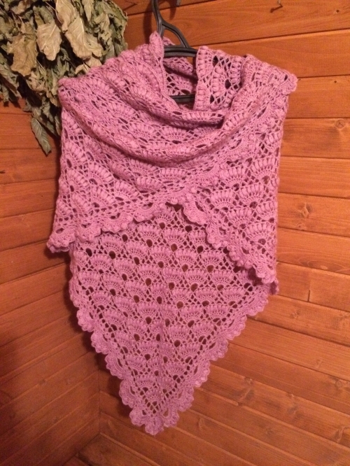 Мини-шаль, бактус