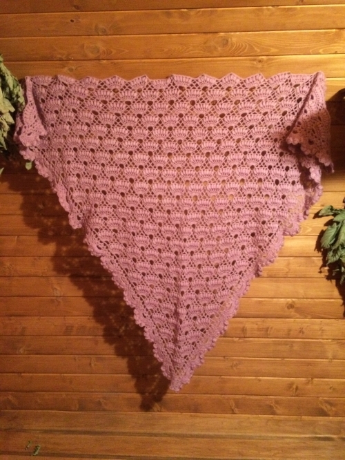 Мини-шаль, бактус