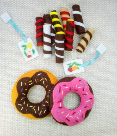 Сладкие трубочки к чаю