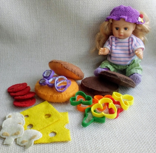 игрушечная еда, гамбургер