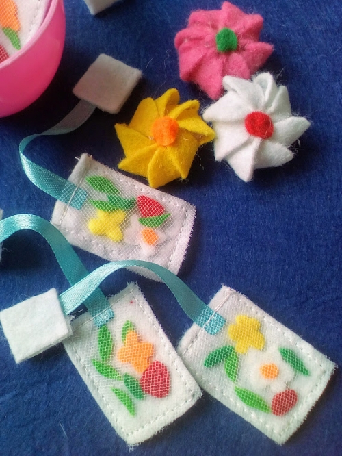 Пакетики чая игровая кухня