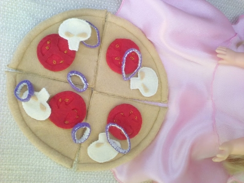 Еда для кукол ПИЦЦА