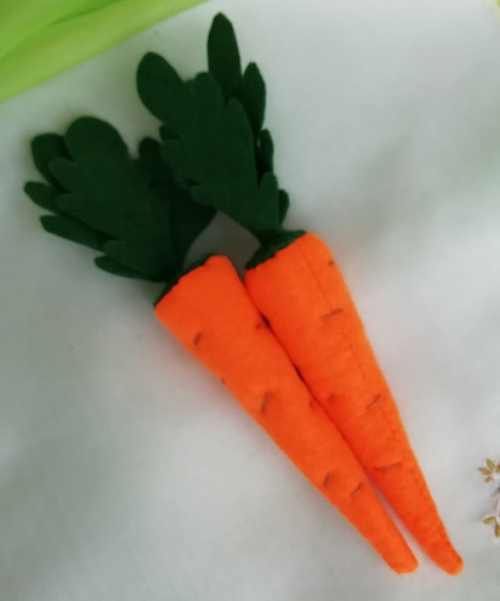 Морковь , еда для кукол
