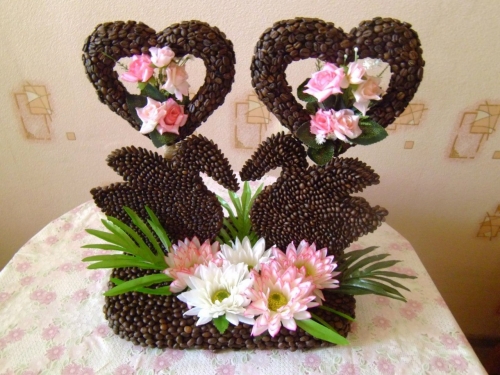 Композиция "Лебединая верность"