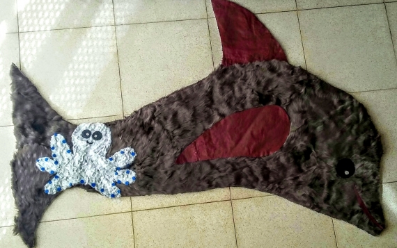 Прикроватный коврик "Дельфин"