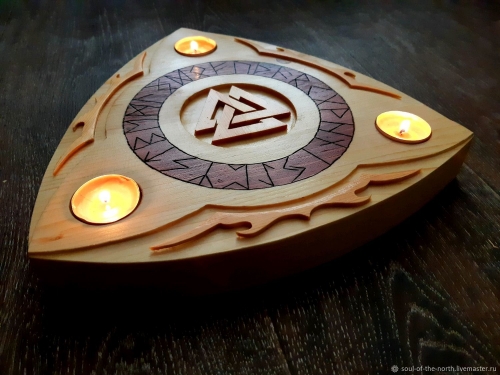Алтарь "Дыхание Хель" скандинавский рунический
