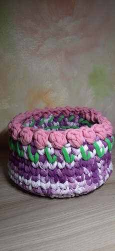 Корзинка "Весенние цветы"