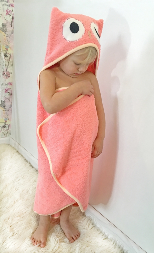 Полотенце детское в виде совы
