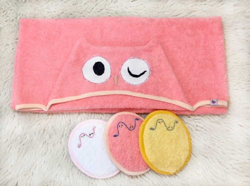 Полотенце детское в виде совы