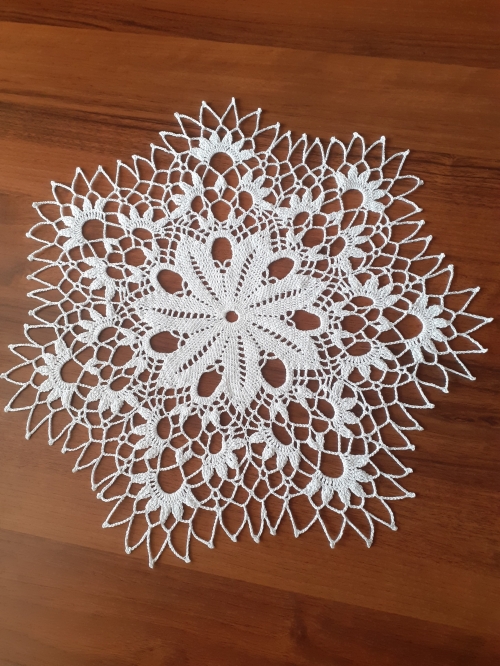 Салфетка ажурная