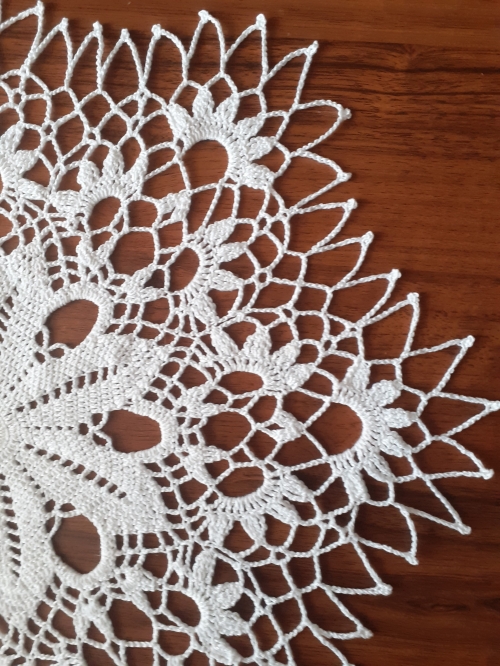 Салфетка ажурная