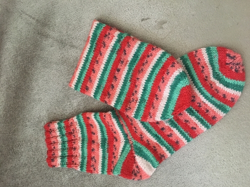 Носки вязаные оригинальные