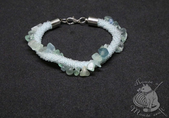 Браслет с флюоритом