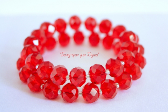 Браслет Рубин