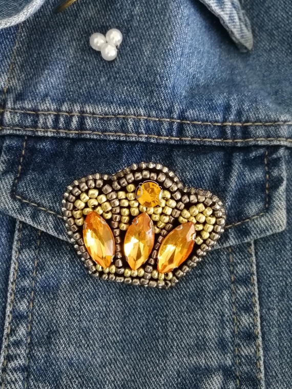 Брошь Корона