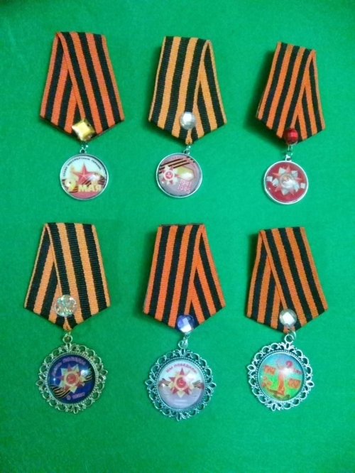 Броши на 9 мая