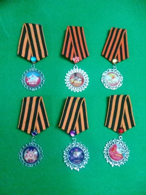 Броши на 9 мая