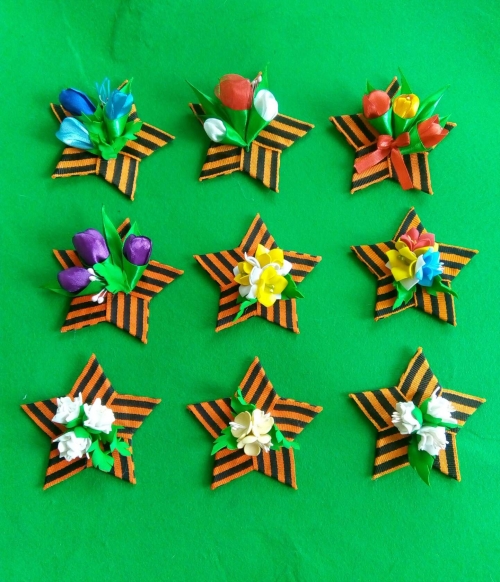 Броши на 9 мая