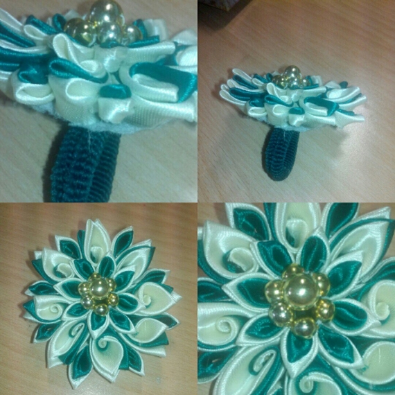 Заколки и резинки ручной работы