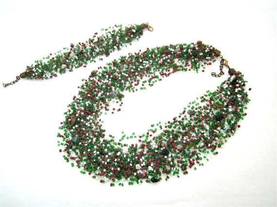 Колье воздушка.