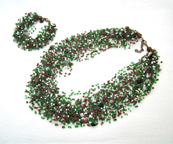 Колье воздушка.