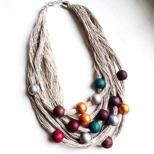 Колье "Радуга"