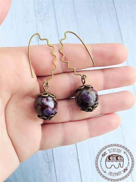 Комплект (кулон + серьги)