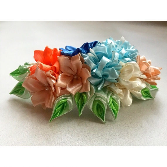 Комплект заколка и браслет