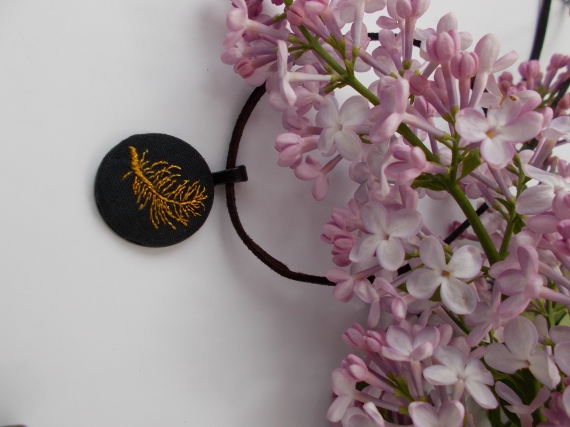 Кулон "Перо Жар-птицы"