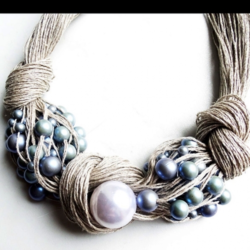 Ожерелье "Голубая мечта"