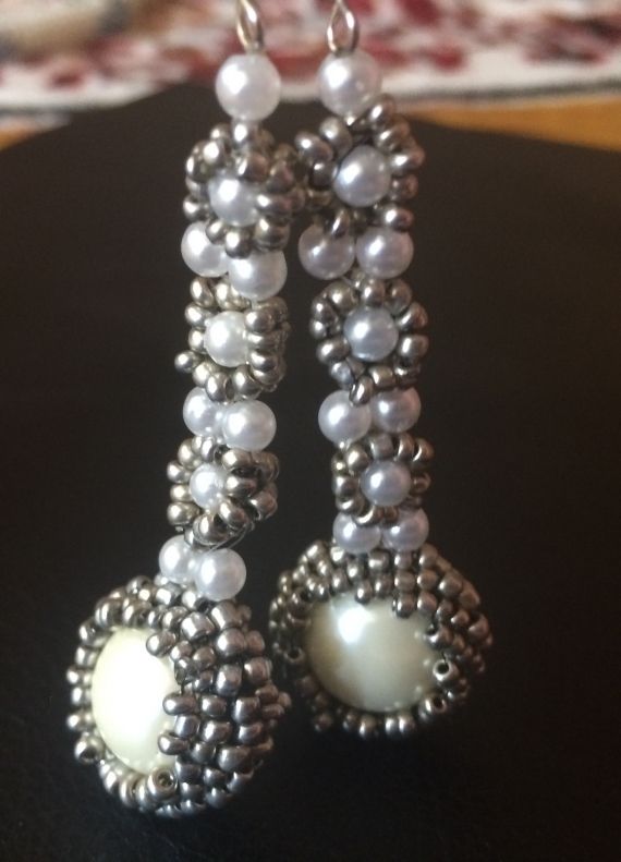 Длинные серьги