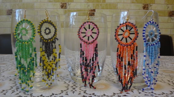 Серьги Кармен