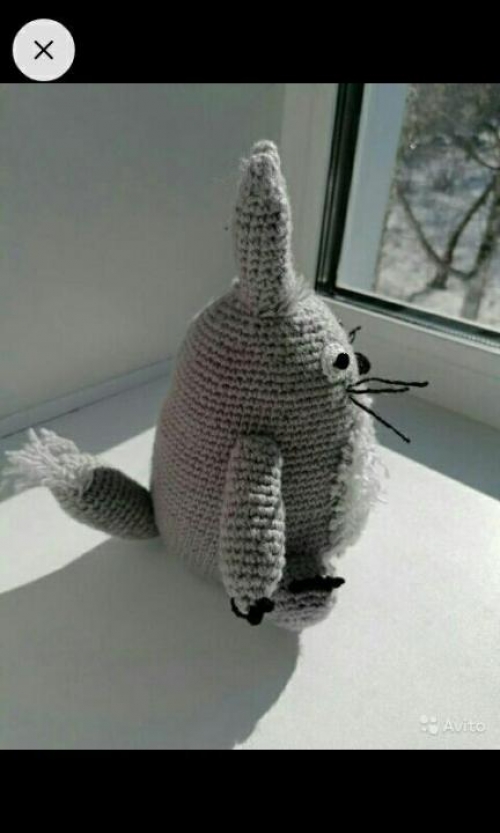 Мягкая игрушка. Тоторо.