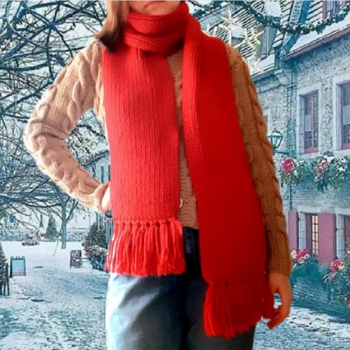 Шарф ручной работы