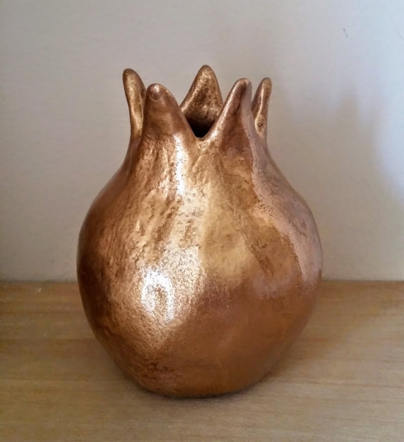 Вазочка "Золотой гранат"