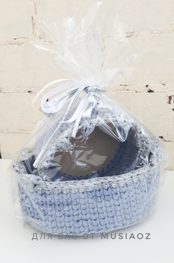 Набор корзинок "Серебро"