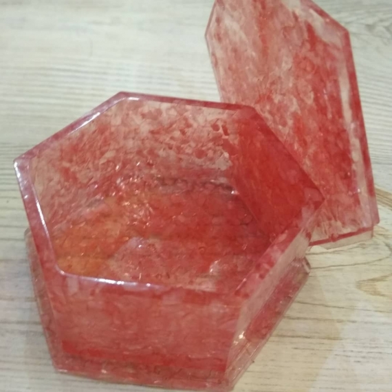 Шкатулка из кварца