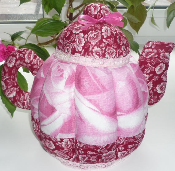 Чайник из текстиля.