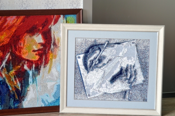 Картины вышитые бисером