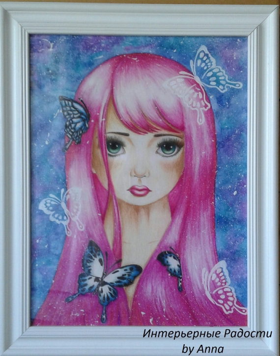 картина"Нимфа"