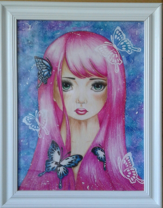 картина"Нимфа"